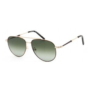 Salvatore Ferragamo Sunglasses SF226S 723 Havana / Gold / Green Gradient